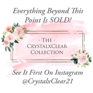 All Items From Here On Are Sold!